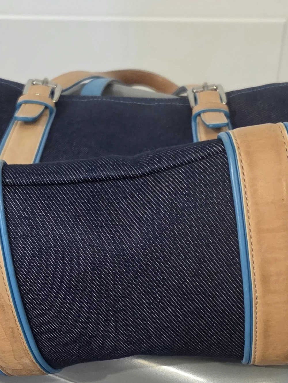 Coach tote crafted